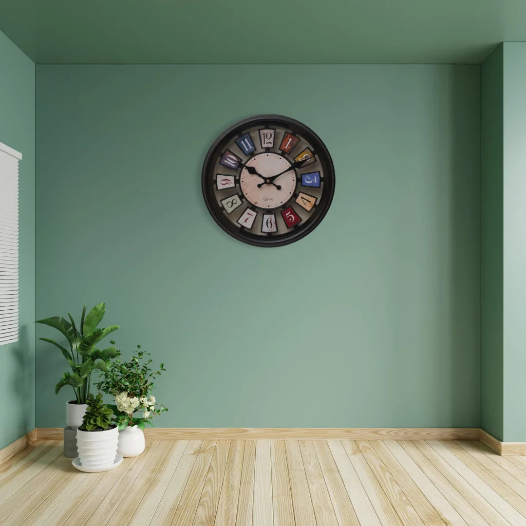 colour Tiko wall clock