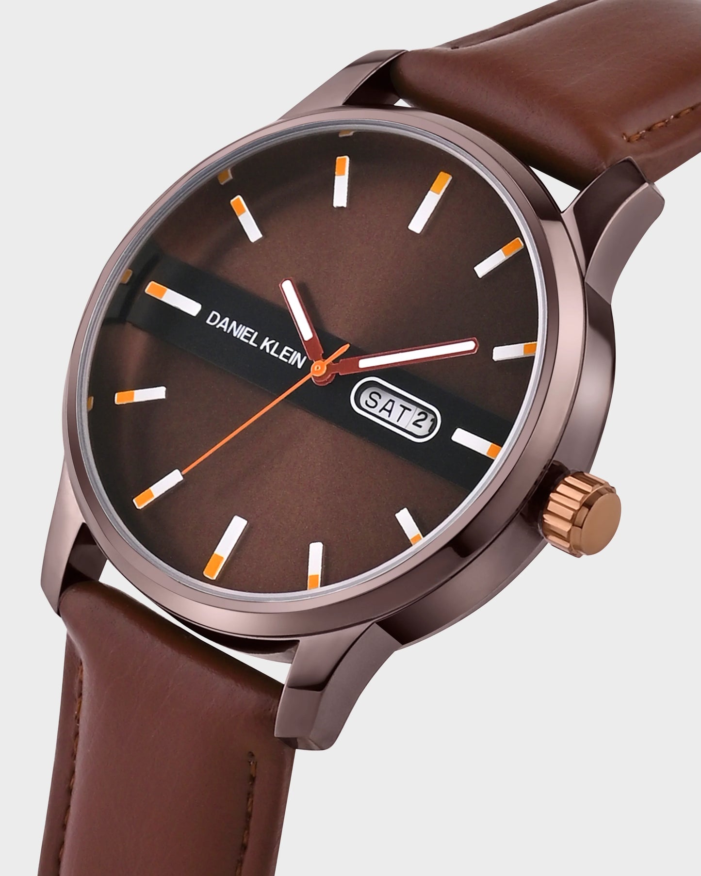 Man leather watch