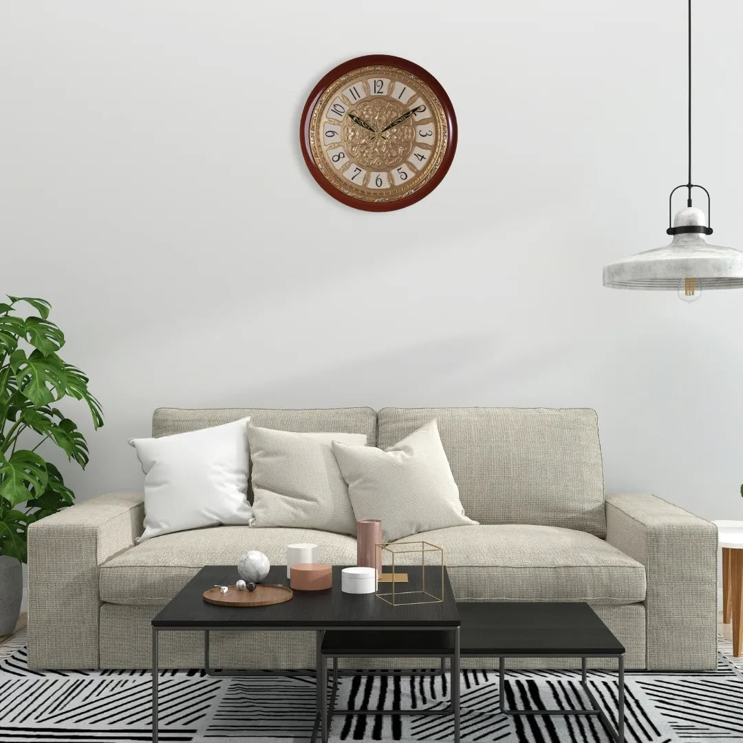 Golden Heritage wall clock