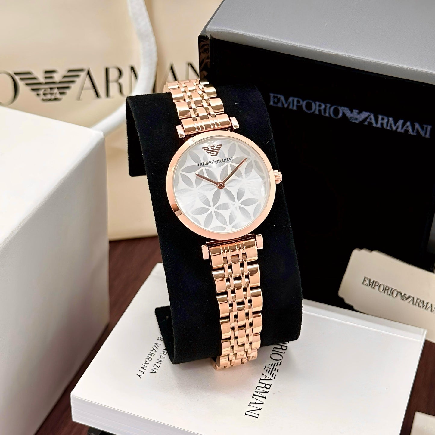 EMPORIO ARMANI ROSEGOLD FLOWER