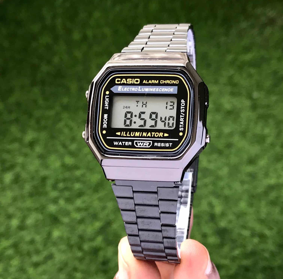 Casio Vintage A168 Inspired Watch (Rose Gold) | Classic Unisex Digital Style