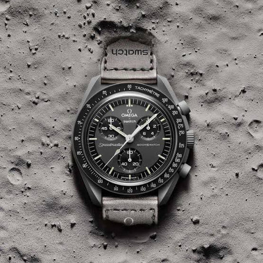Omega Speedmaster Moonswatch Grey black