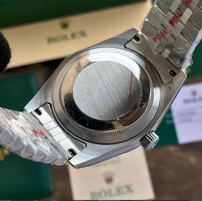 Rolex Date Just 41 Stainless Steel Silver Tone Blue Dial Japanese Automatic Master Quality Men’s Watch