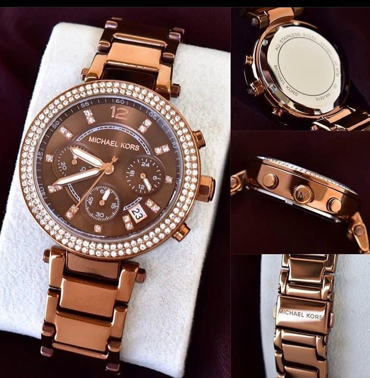 MICHAEL KORS PARKER BROWN DIAL