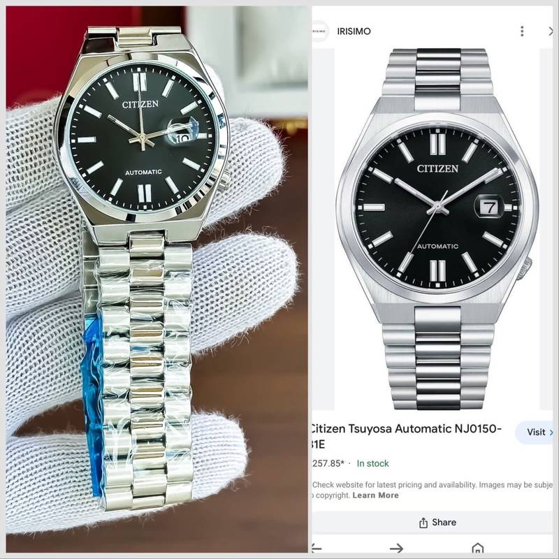 Citizen Analog Black Dial