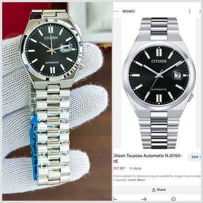 Citizen Analog Black Dial