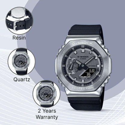 G-SHOCK-Z 2100 SILVER-BLACK Metal Body