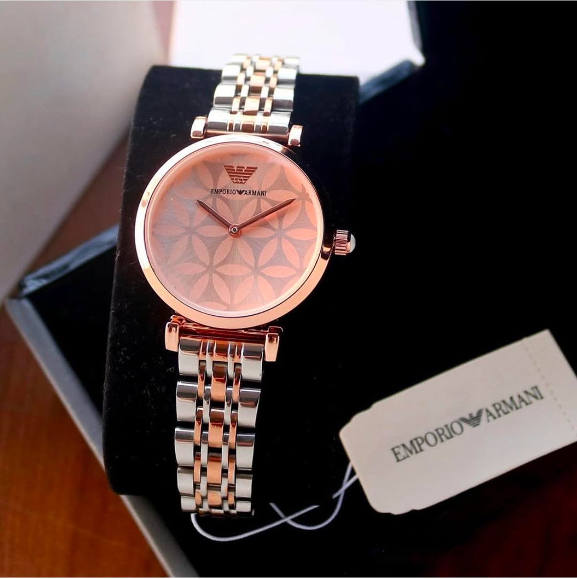 EMPORIO ARMANI ROSEGOLD FLOWER