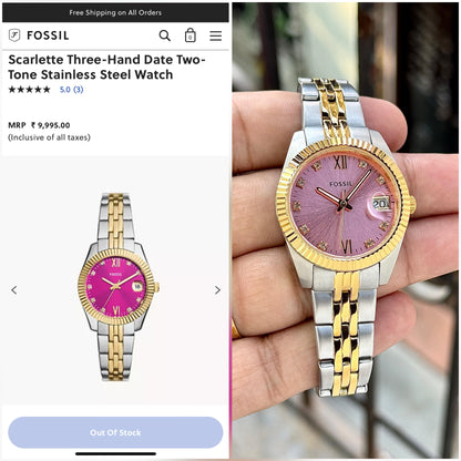 Fossil ES5337 Original Quality Japanese Machinery 😍✅