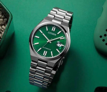 CITIZEN ANALOG GREEN DIAL