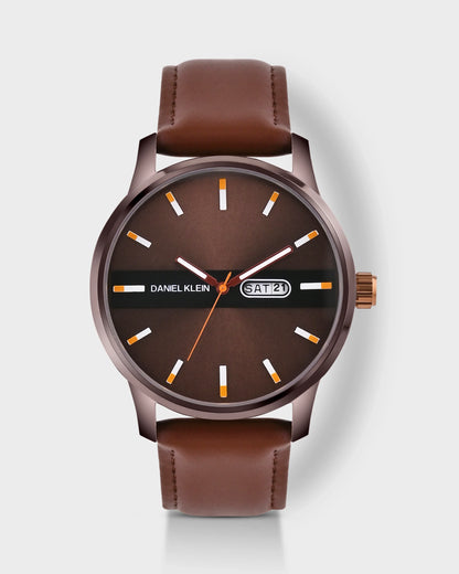 Man leather watch