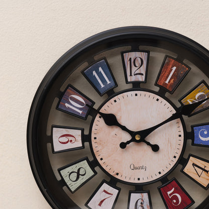 colour Tiko wall clock