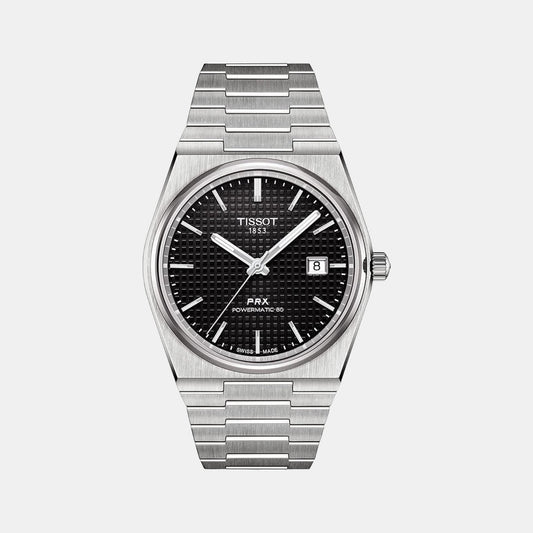 Tissot PRX Inspired Luxury Watch (Black Dial) | Premium Steel Finish