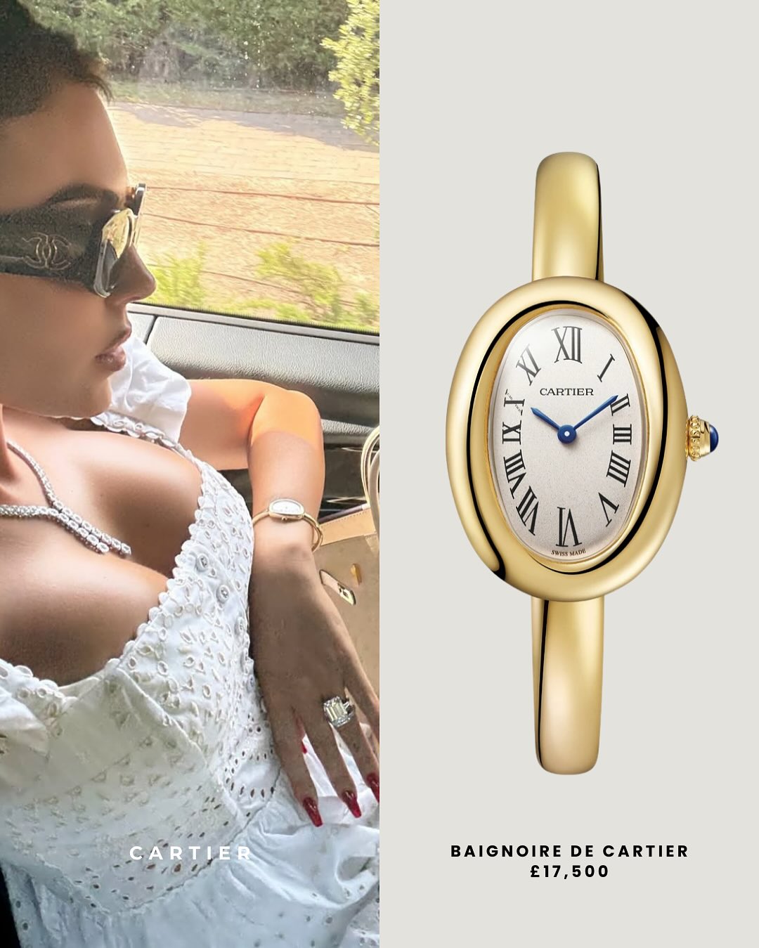 Cartier Baignoire Watch