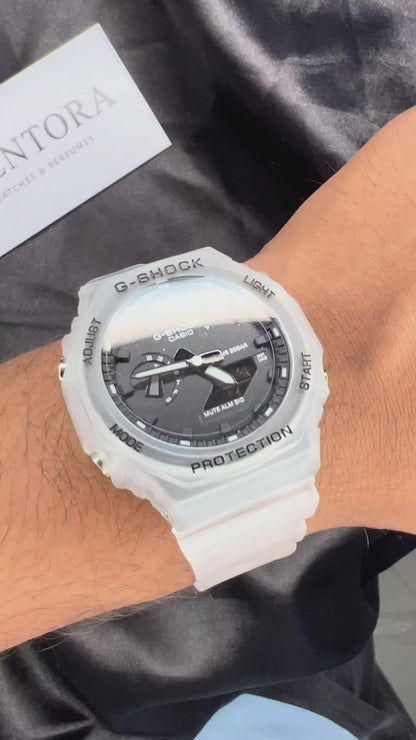 G-Shock GA 2100 1A2ER  Clear Case