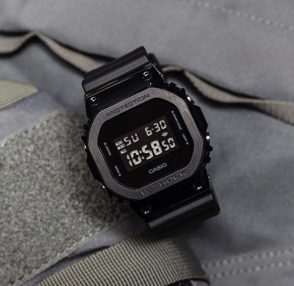 G-SHOCK 5600BB METAL BODY BLACK